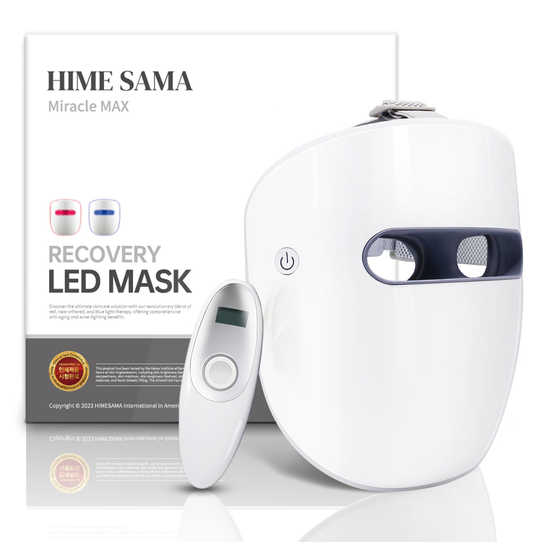 HIME SAMA Acne Treatment LED Facial Therapy Mask